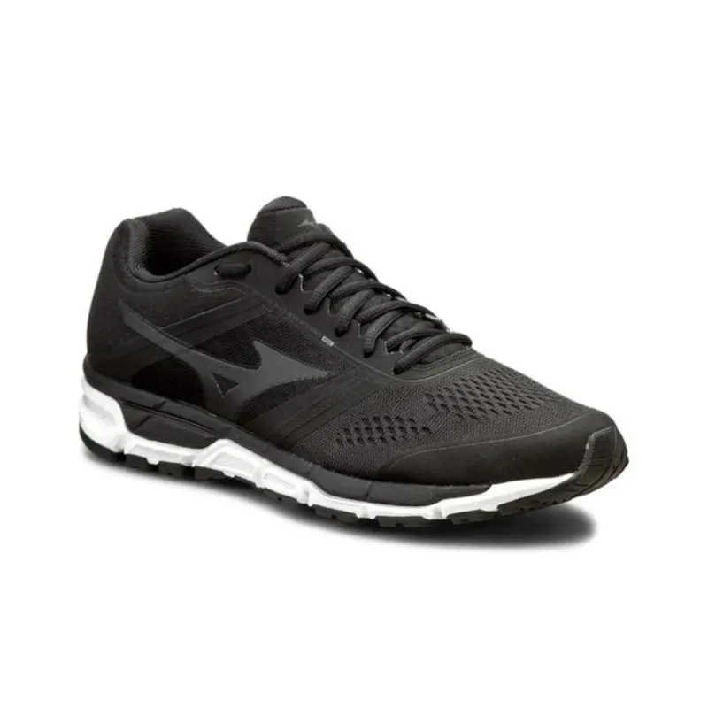 Mizuno Synchro Mx Low Tops Black White-1