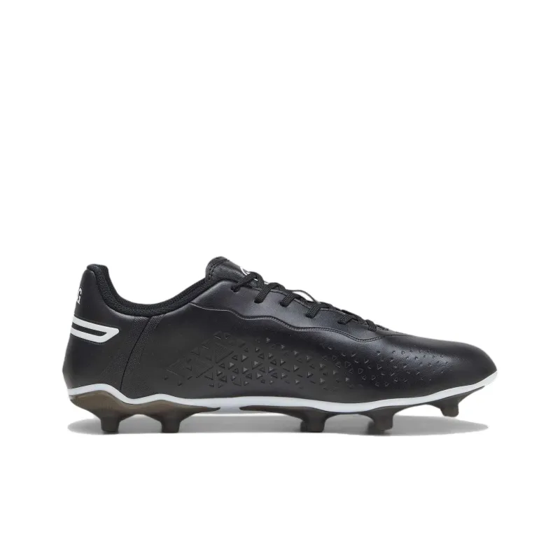 PUMA King MATCH IT Slip Resistant Soccer Shoes Unisex Black White-1