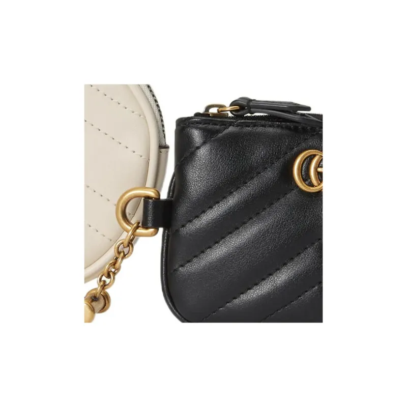 GUCCI GG Marmont Coin Purse And Key Case-7