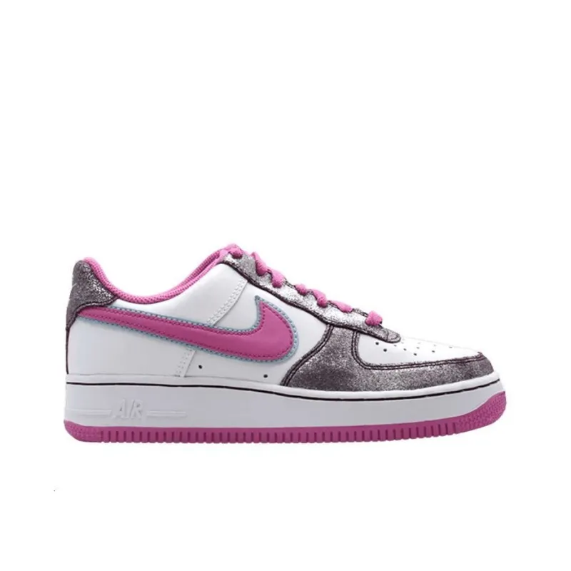 Nike Air Force 1 Low '07 White Cool Rose Aubergine Women's-1