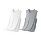 [2 Pack]White+Light Gray