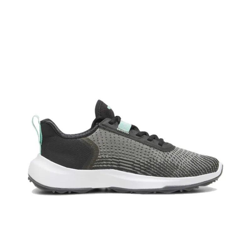 PUMA Fusion Crush Sport Slip Resistant Low Top Golf Shoes Women's Gray Black-1