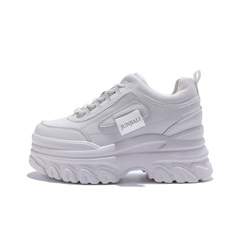 Junjali Cushioning, Abrasion Resistant, Height Increasing High Top Casual Shoes Women's-7