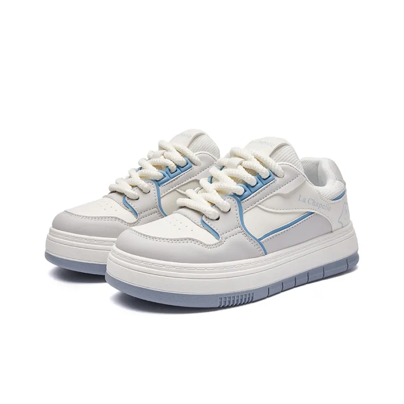 La Chapelle Height Increasing Wear-Resistant Low-Top Skateboard Shoes Women's-21