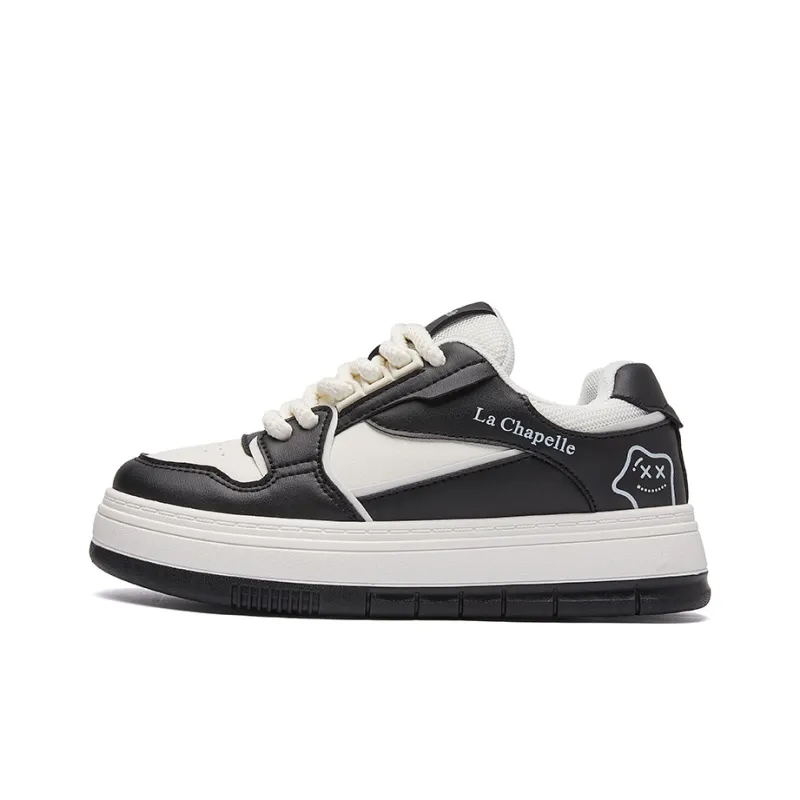 La Chapelle Height Increasing Wear-Resistant Low-Top Skateboard Shoes Women's-10