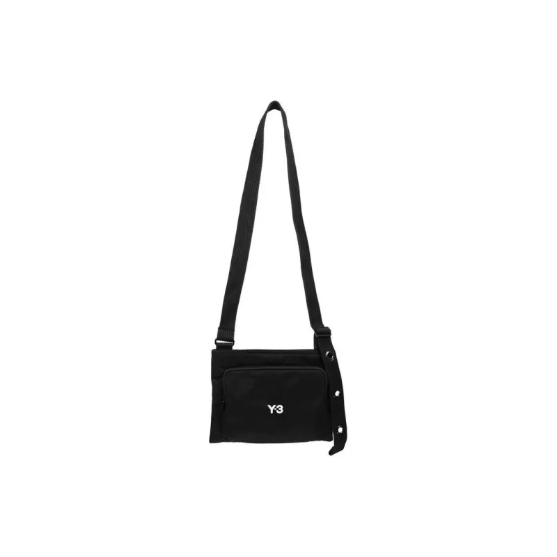 Y-3 Sacoche Logo-embroidered Messenger Bag-1