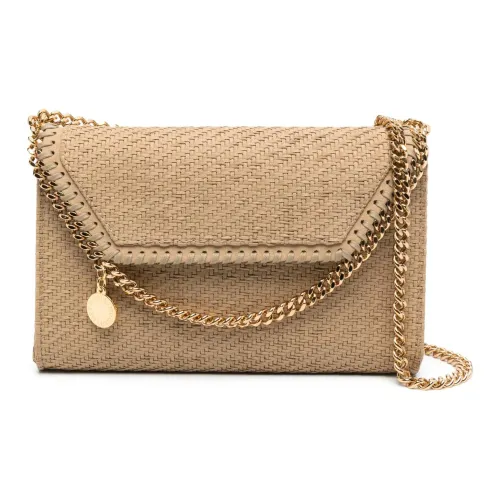 Stella McCartney Polyamide With Polyurethane Portable Crossbody Bag Shoulder Bag Mini Women's Sandy Beige