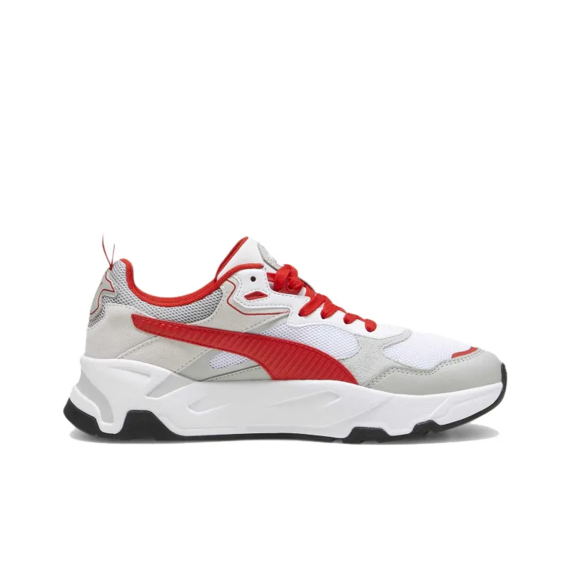 F1® x PUMA Trinity Slip Resistant Low Top Casual Shoes Unisex White Beige Red-1
