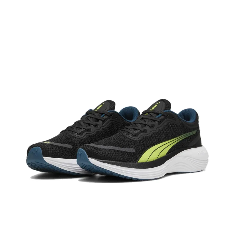 PUMA Scend Pro Slip-Resistant Low-Top Training Running Shoes Unisex Black Green-2