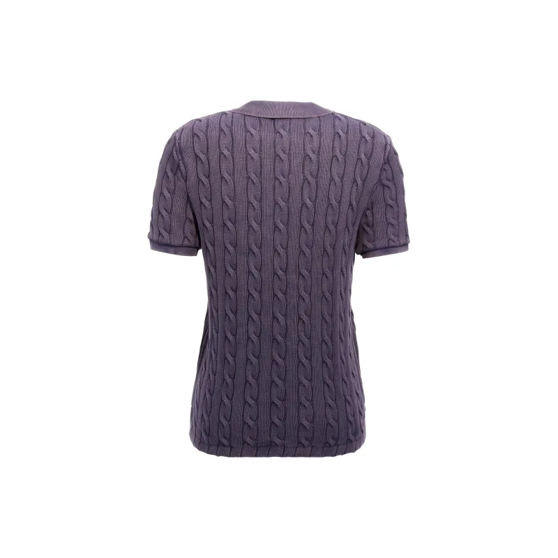 Polo Ralph Lauren Short Sleeve Polo Shirt Newport Navy-1