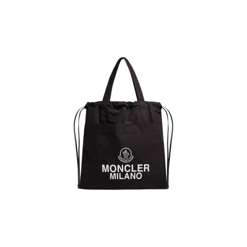 Moncler Nylon Backpack, Tote Bag, Shopping Bag, Handbag Men's Black-0