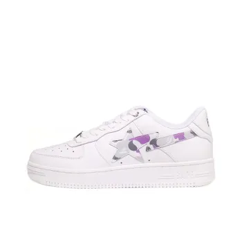 A BATHING APE STA BAPE United States Limited Edition Men's Collection Stylish Skateboarding Shoes Men's White
