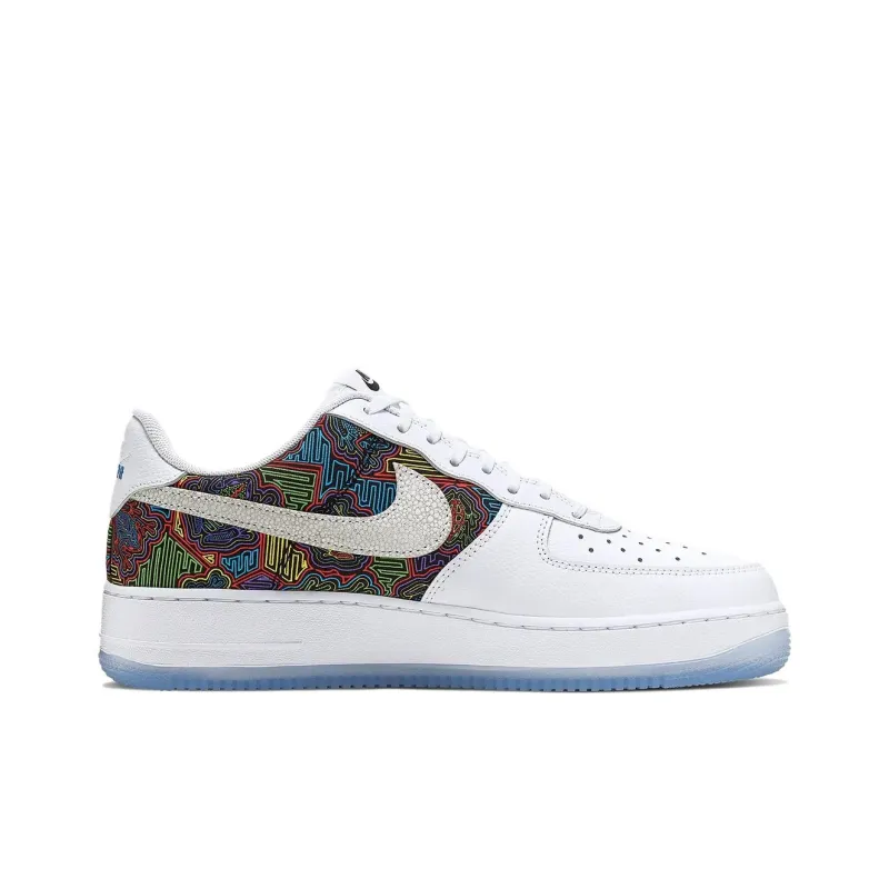 Nike Air Force 1 Low Puerto Rico 'White Multicolor'-1