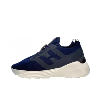 HOGAN Active One Shock Absorbers Slip Resistant, Abrasion Resistant, Lightweight Low Top Athletic Shoes Men's Black