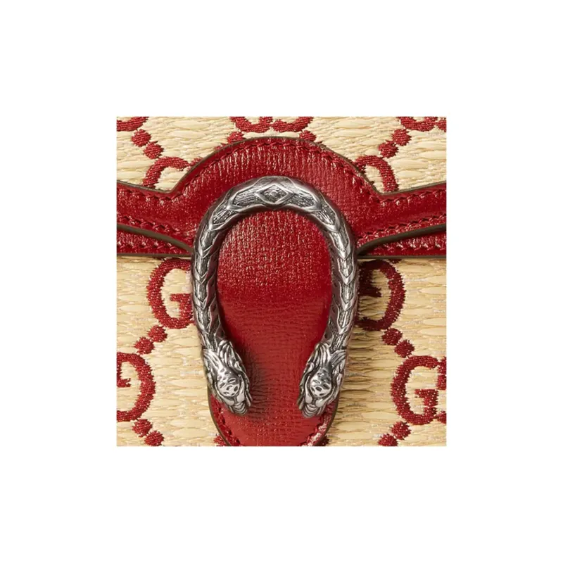 GUCCI Dionysus Leather Shoulder Bag, Crossbody Bag Women's-7