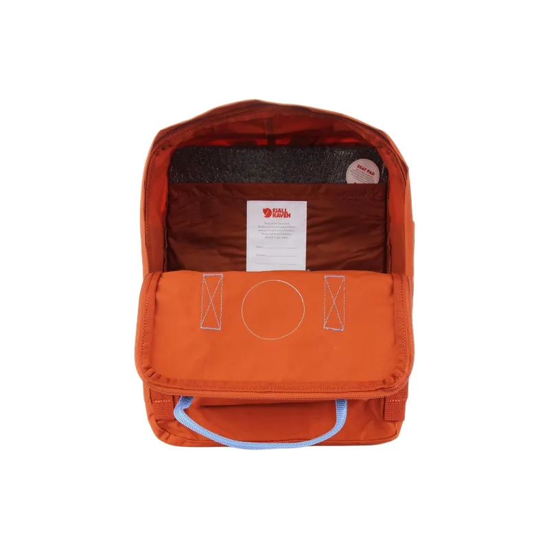Fjallraven Kanken Vinylon Backpack Regular Unisex Orange-3