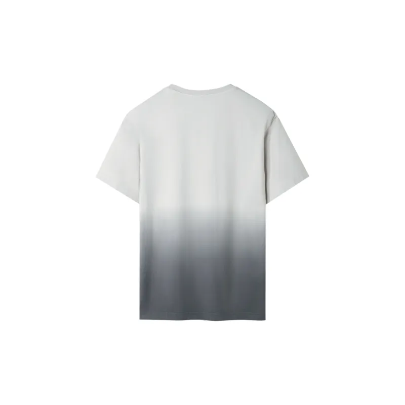 HLA T Shirts Men Light Gray Gradient DM-1
