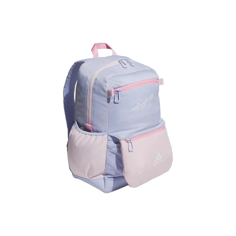 Adidas Recycled Material Backpack Regular Unisex Light Pink Blue-1