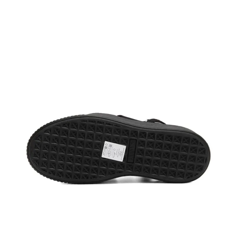 PUMA Platform Sandal 'Black' Women's-4