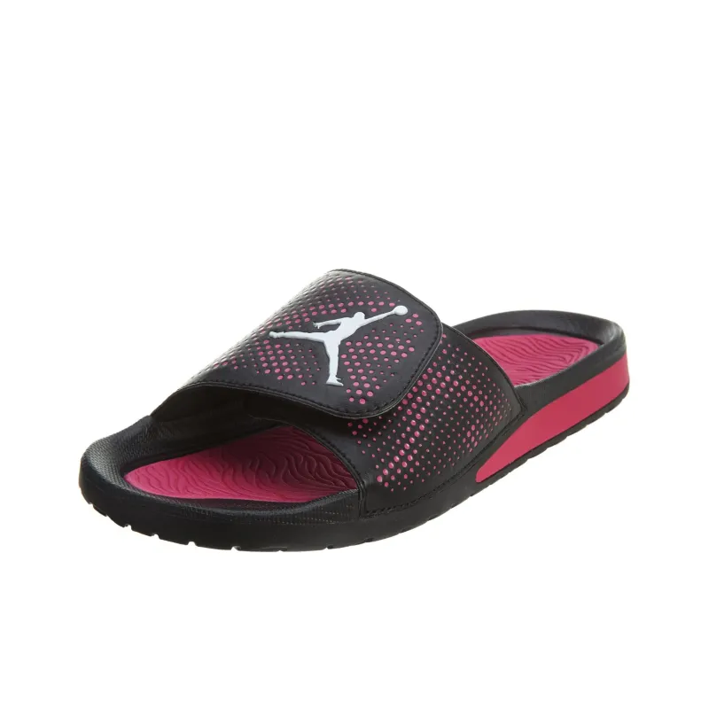 JORDAN Hydro 5 Retro Slides Puple/Black Gs-2