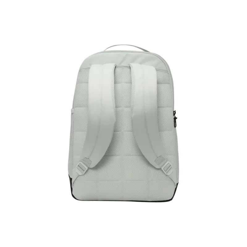 Nike Polyester Backpack Medium Size Unisex Light Silver & Black & Stadium Green-2