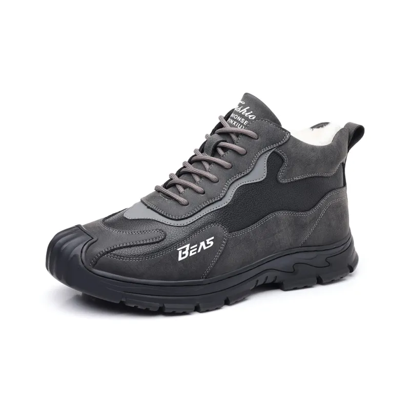 Dignitaries High Top Casual Shoes Men's Black-0