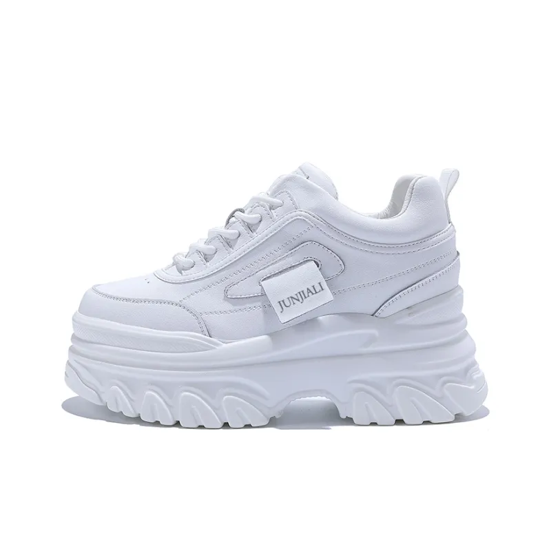 Junjali Cushioning, Abrasion Resistant, Height Increasing High Top Casual Shoes Women's-0