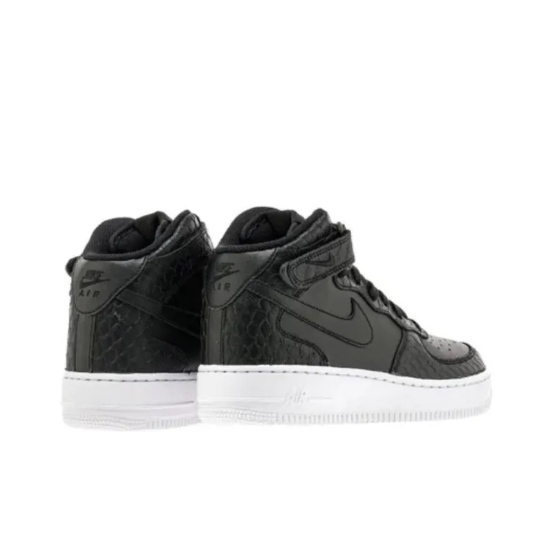 Nike Air Force 1 Mid Black Snake GS-2