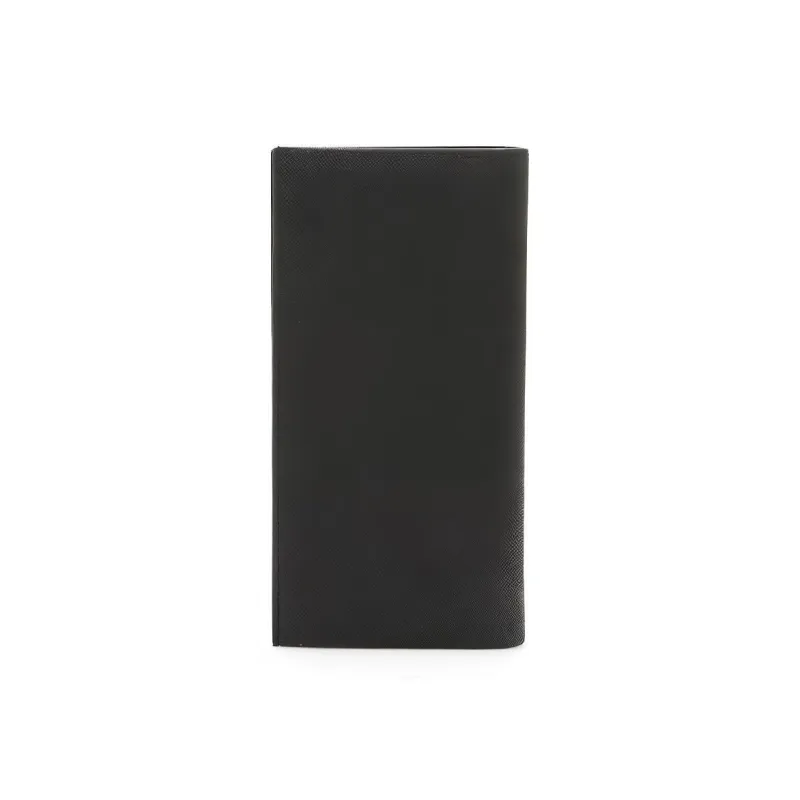 BALLY Leather Coin Purse Card Holder Wallet Men's Black-1