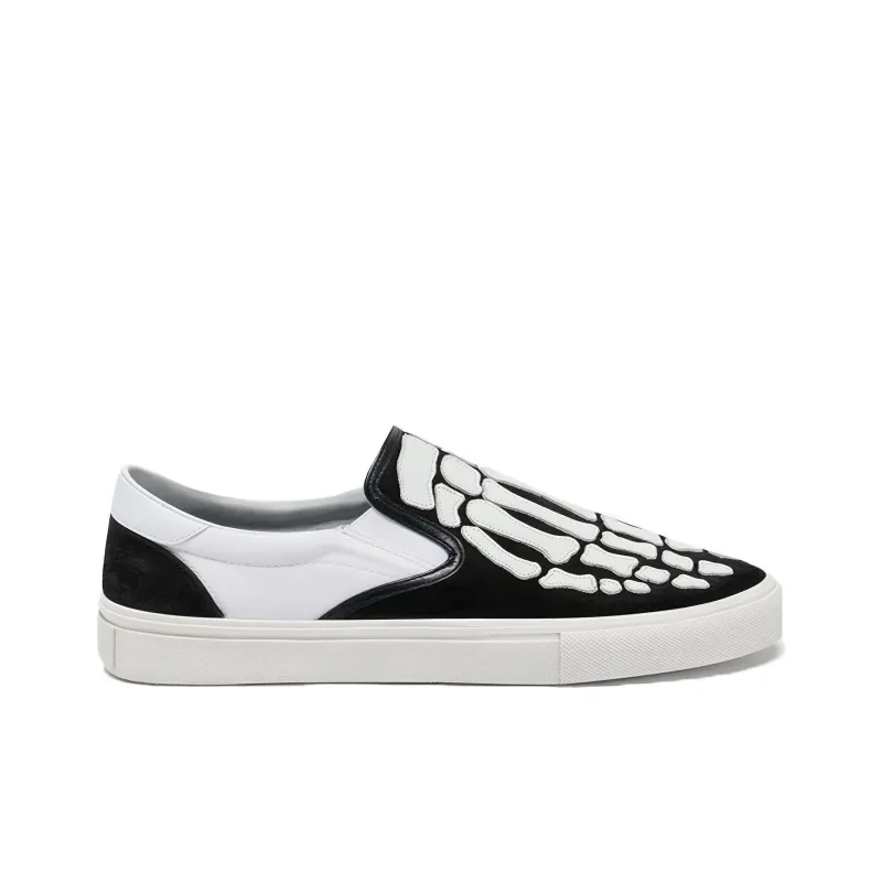 AMIRI Slip-On 'Skeleton Toe - Black White'-1
