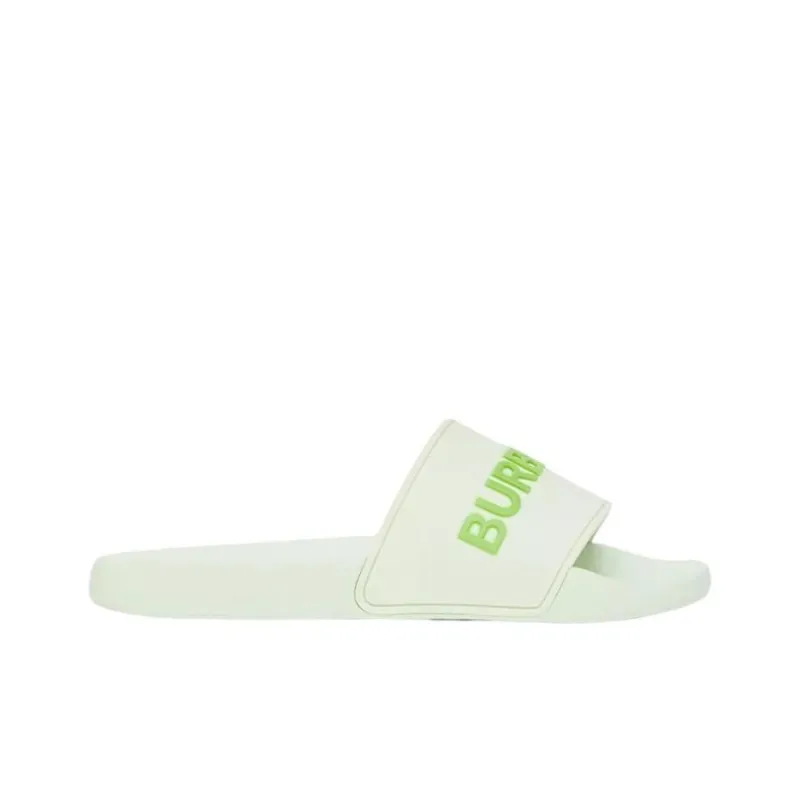 Burberry Slide Slippers Women's Pistachio-1