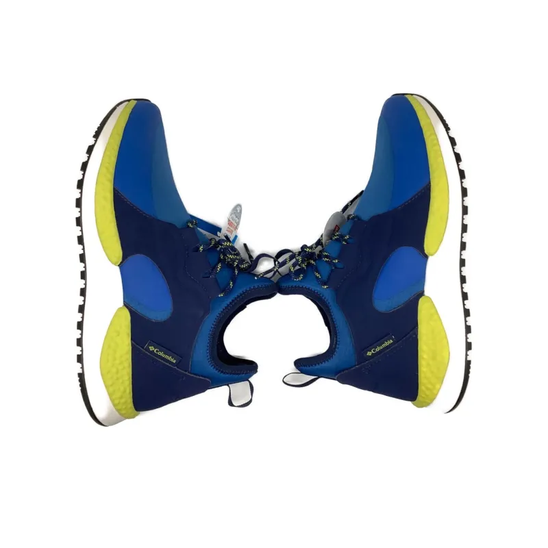 Columbia Cushioned Anti-Slip Wear-Resistant Waterproof Breathable Lightweight Mid-Top Casual Shoes Men's Blue White-4