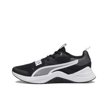 PUMA Prospect Slip Resistant Low Top Training Shoes Unisex Black White