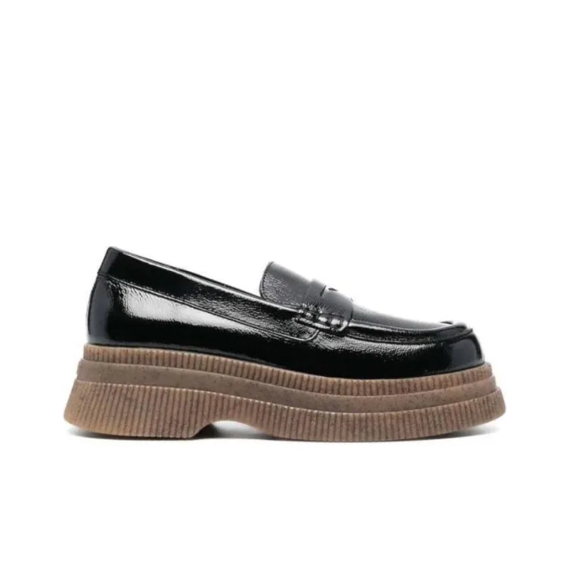 GANNI 55mm Penny-slot Loafers-1
