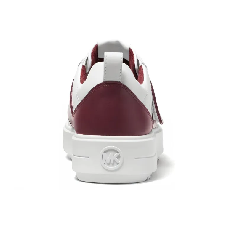 MICHAEL KORS Emmett Athletic Shoes Women's White Red-4