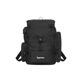 Supreme Nylon Backpack Unisex Black