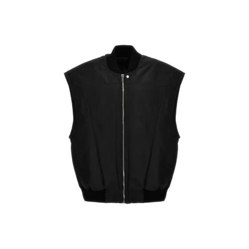 RICK OWENS Vests Men Black