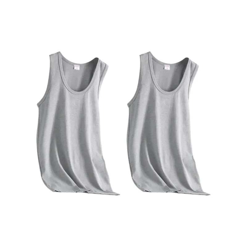 H YXIANG Men Tank Tops-5