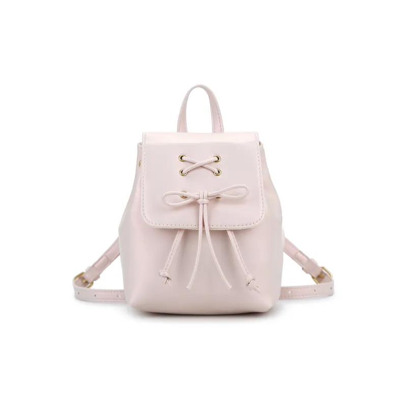UNITE STAR PU Backpack Regular Women's Pearl White/Pearl Pink/Black/Silver-5