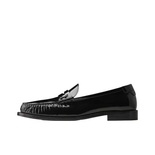 SAINT LAURENT Men's Casual Shoes Men Low-Top Black