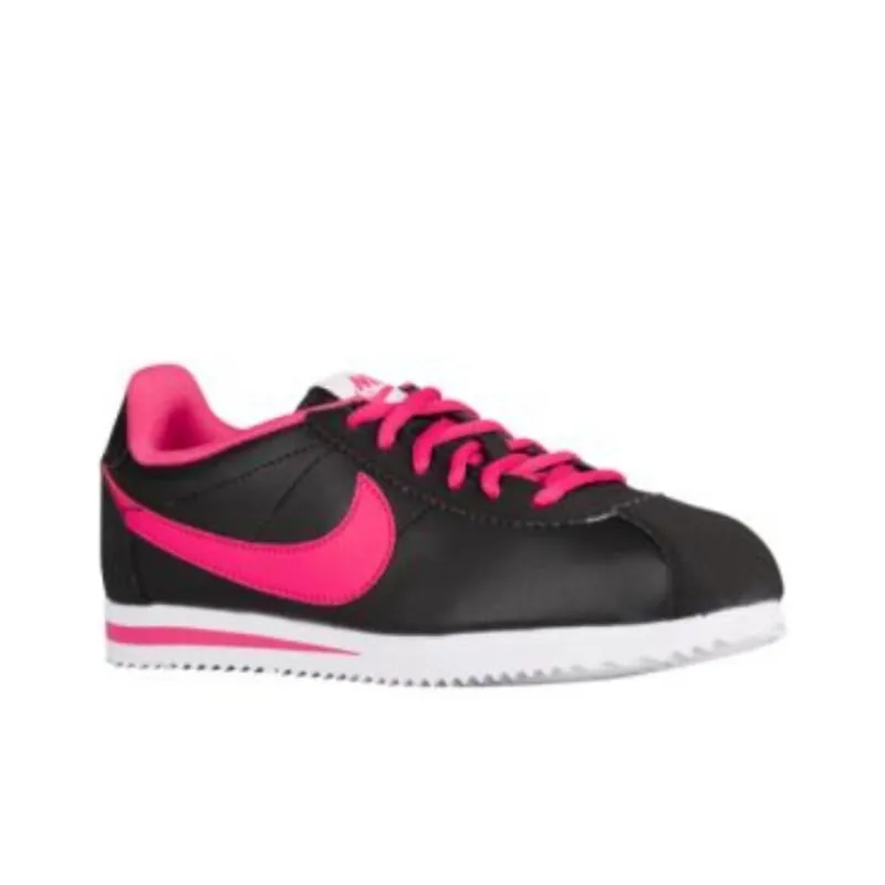 Nike Cortez Black Vivid Pink GS-2