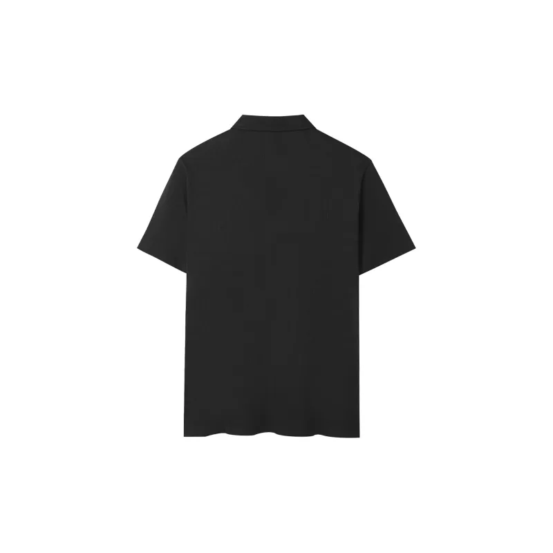 HLA Polo Shirts Men Black 31-1