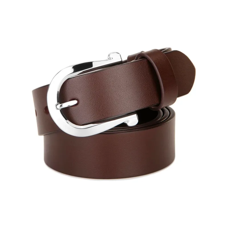 Cows Reign Single Layer Top Grain Cow Leather Belts Men's 3.4cm-6