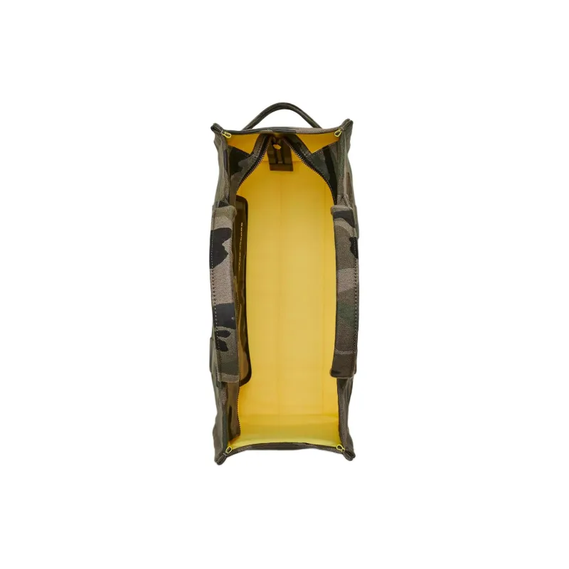 MARC JACOBS The Camo Jacquard Large Tote Bag-3