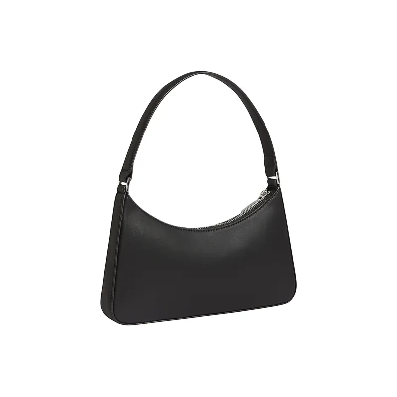CALVIN KLEIN Recycled Polyester Handbag Shoulder Bag Small Size Women's Black-1