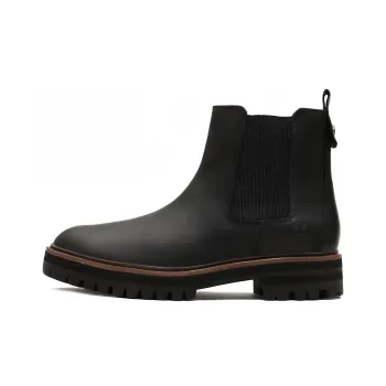 Timberland London Square Short Chelsea Boots Women's Black