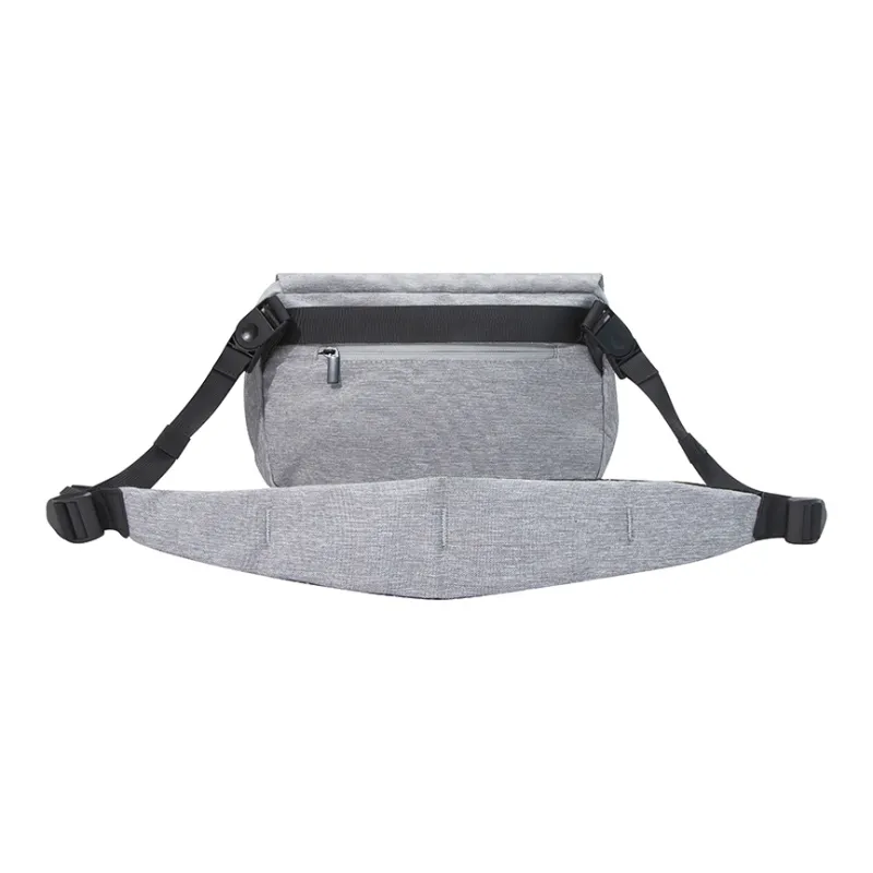 GF Nylon Workwear Bag Cycling Bag Shoulder Bag Crossbody Bag Regular Unisex Gray-3