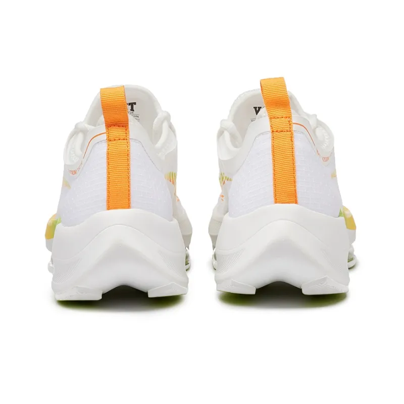 VOIT Cushioning Anti Slip And Wear Resistant Breathable Rebound Low Top Training Running Shoes Unisex White Rainbow-4