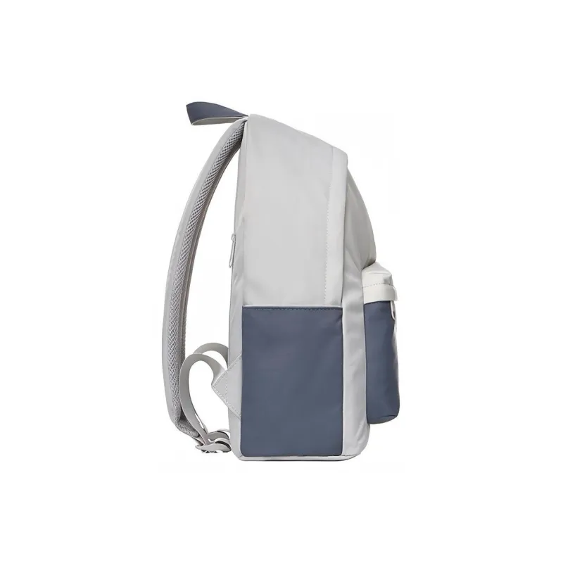 MR.ACE HOMME Fabric Lightweight Backpack Unique Design For College Students No Collisions Regular Unisex Smoke Blue-2