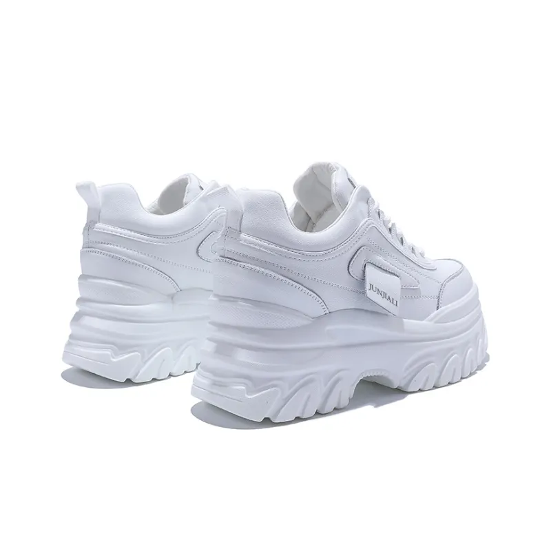 Junjali Cushioning, Abrasion Resistant, Height Increasing High Top Casual Shoes Women's-2